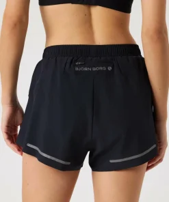 Björn Borg Women's Borg Performance 2 In 1 Shorts Black Beauty
