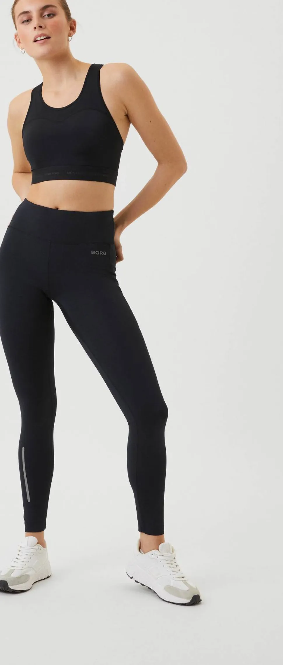 Björn Borg Women's Borg Running Winter Tights Black Beauty