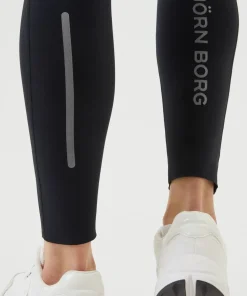 Björn Borg Women's Borg Running Winter Tights Black Beauty