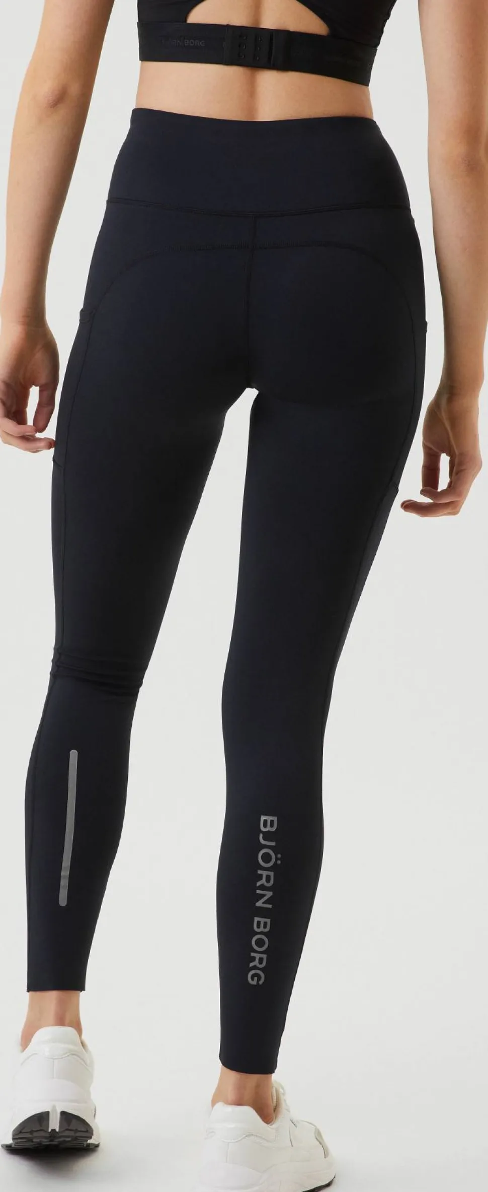 Björn Borg Women's Borg Running Winter Tights Black Beauty