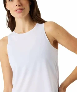 Björn Borg Women's Borg Running Feather Tank Brilliant White
