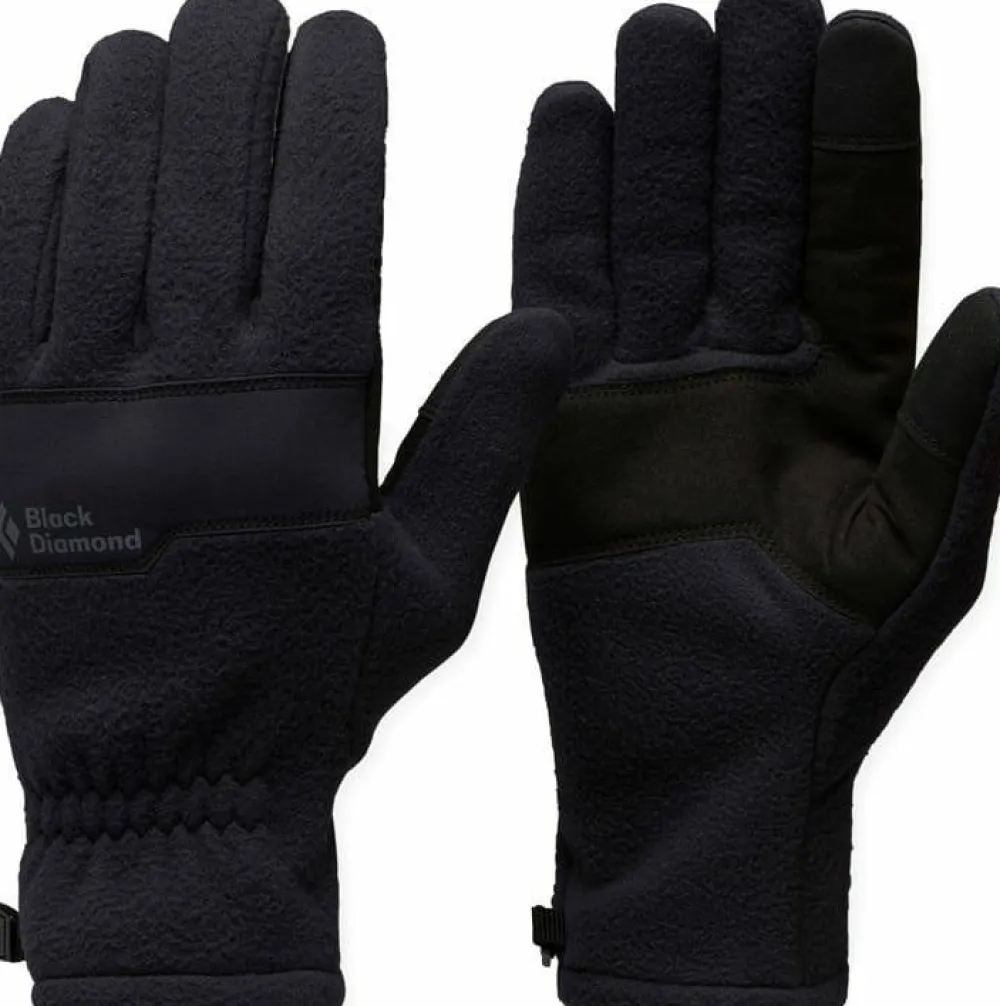 Black Diamond Everyday Fleece Gloves Black Clearance