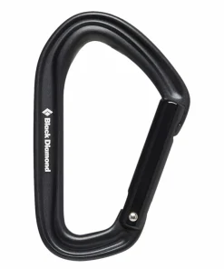 Black Diamond HotForge Straight Gate Carabiner Black Sale
