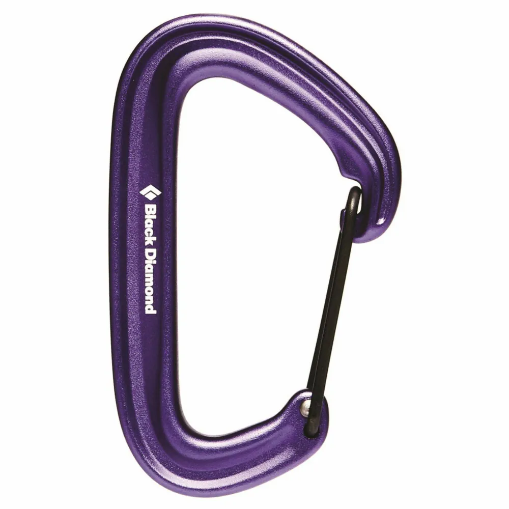 Black Diamond LiteWire Carabiner PURPLE Hot