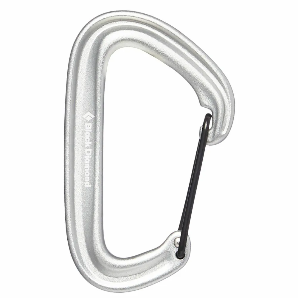 Black Diamond LiteWire Carabiner Light Gray Discount
