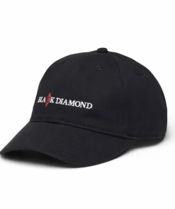 Discount Men's BD Heritage Cap Black/Octane Diamond Huvudbonader Herr