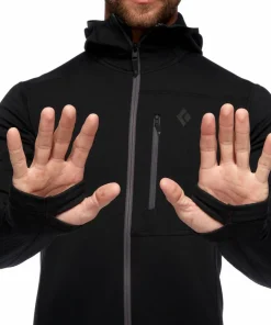 Black Diamond Men's Coefficient Fleece Hoody Black No Color Best
