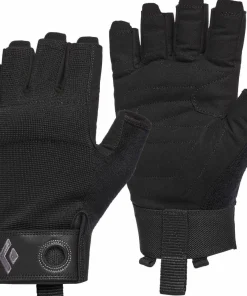 Black Diamond Men's Crag Half-Finger Gloves Black New