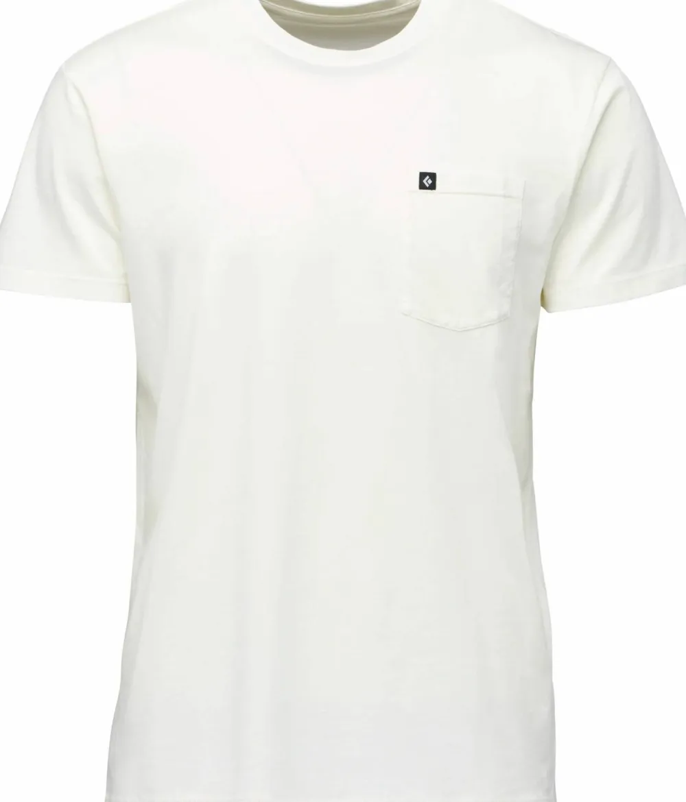 Hot Men's Diamond Patch Ss Pocket Tee Herrtröjor & Skjortor