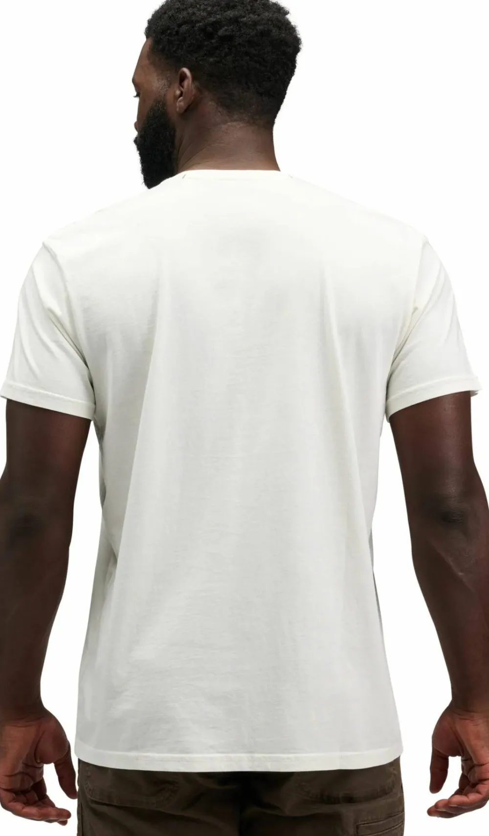 Hot Men's Diamond Patch Ss Pocket Tee Herrtröjor & Skjortor