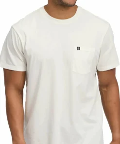 Hot Men's Diamond Patch Ss Pocket Tee Herrtröjor & Skjortor