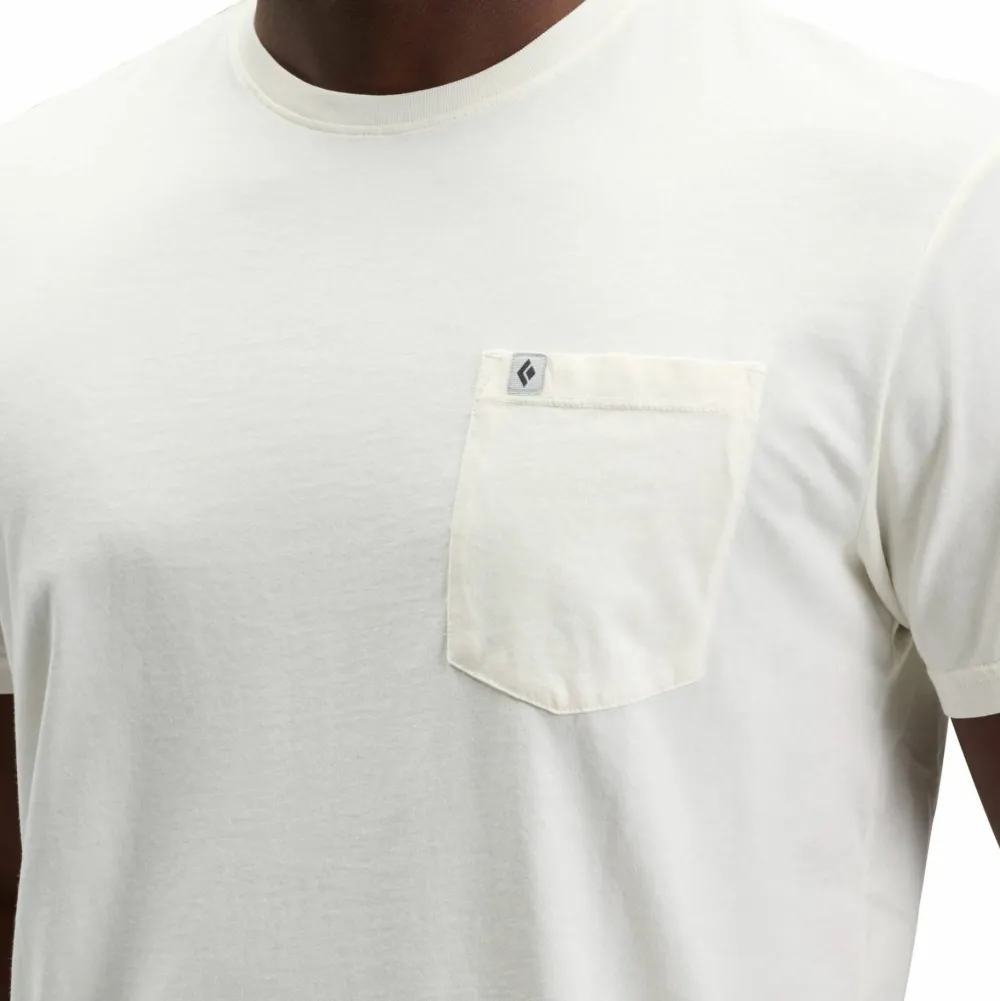 Hot Men's Diamond Patch Ss Pocket Tee Herrtröjor & Skjortor