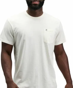 Hot Men's Diamond Patch Ss Pocket Tee Herrtröjor & Skjortor