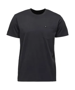 Black Diamond Men's Diamond Patch Ss Pocket Tee Black