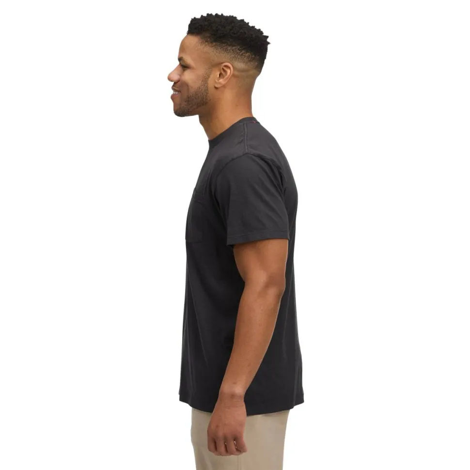 Black Diamond Men's Diamond Patch Ss Pocket Tee Black