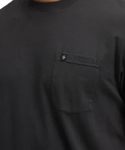 Black Diamond Men's Diamond Patch Ss Pocket Tee Black
