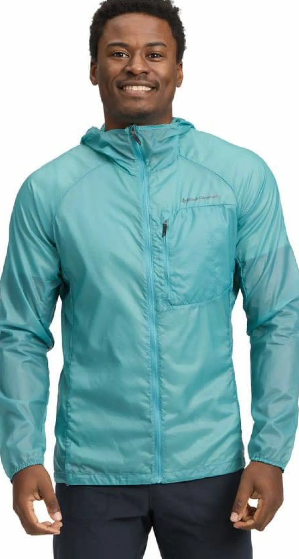 Black Diamond Men's Distance Wind Shell Glacier Sale