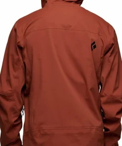 Black Diamond Men's Factor Shell Iron Red Outlet