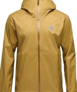 Black Diamond Men's Fineline Stretch Shell Flax New