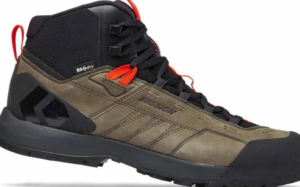 Clearance Men's Misson Leather Mid WP Walnuts/Octane Vandringsskor & Vandringskängor Herr