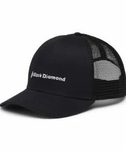 Black Diamond Men's Trucker Hat Black/Black/BD Wordmark Black-Black-BD Wordmark Online