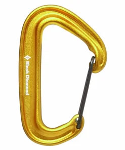 Black Diamond MiniWire Carabiner YELLOW Outlet