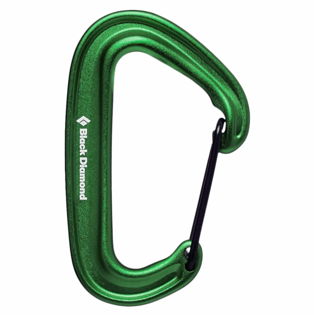Black Diamond MiniWire Carabiner GREEN Sale