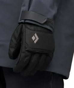 Black Diamond Mission Gloves Black Hot