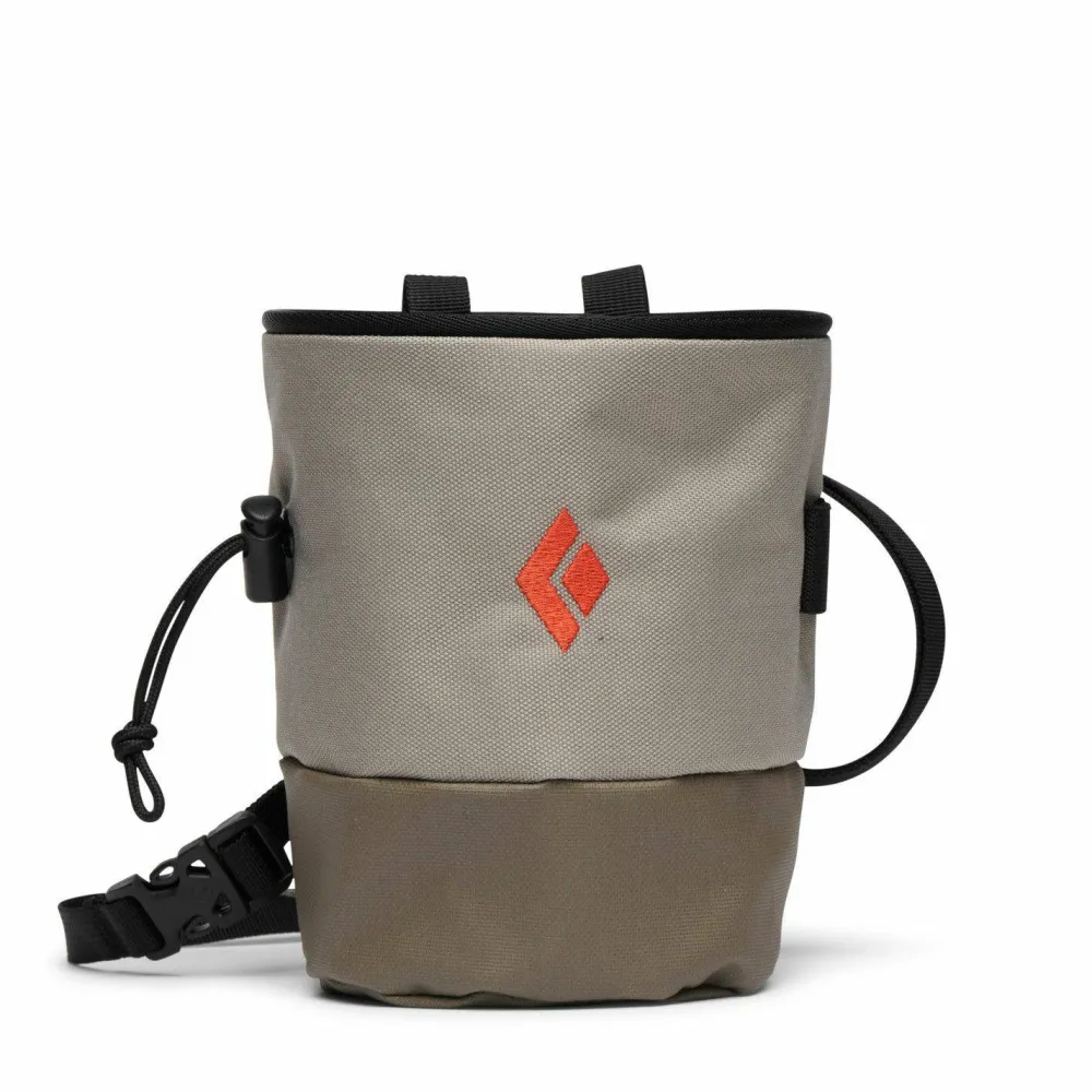 Black Diamond Mojo Zip Chalk Bag Moonstone New