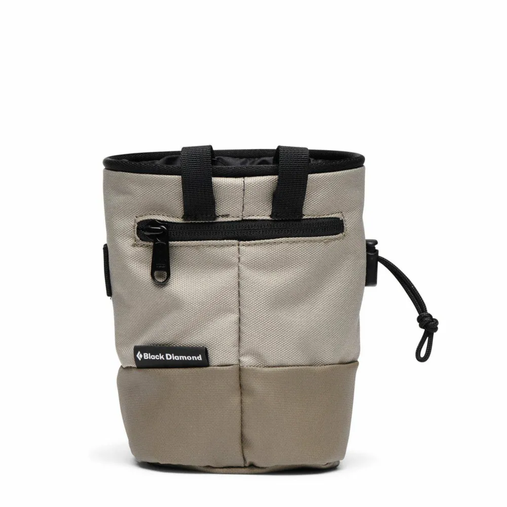 Black Diamond Mojo Zip Chalk Bag Moonstone New