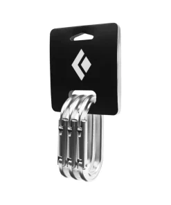 Black Diamond Oval Keylock Carabiner 3-Pack Polished Online
