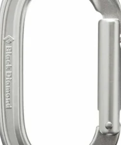 Black Diamond Oval Keylock Carabiner Polished