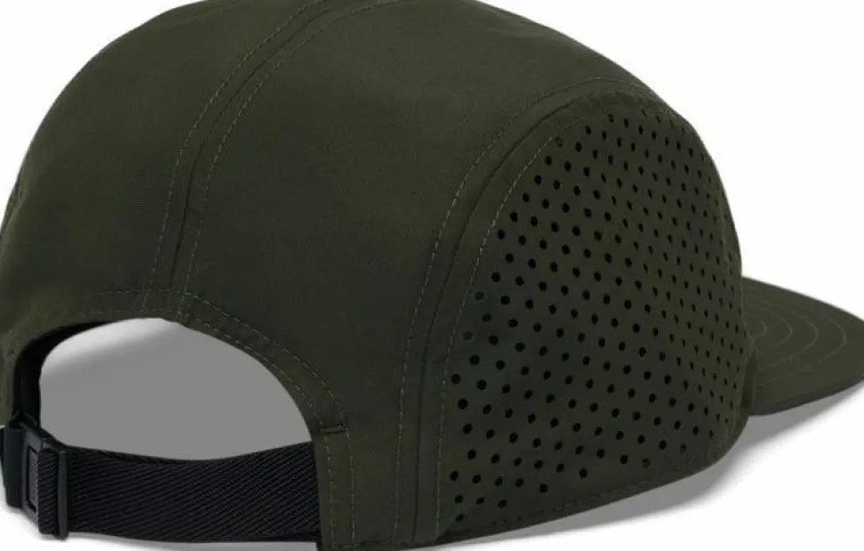 Black Diamond 5-Panel Synthetic Cap Dark Moss-anthracite Icon Logo