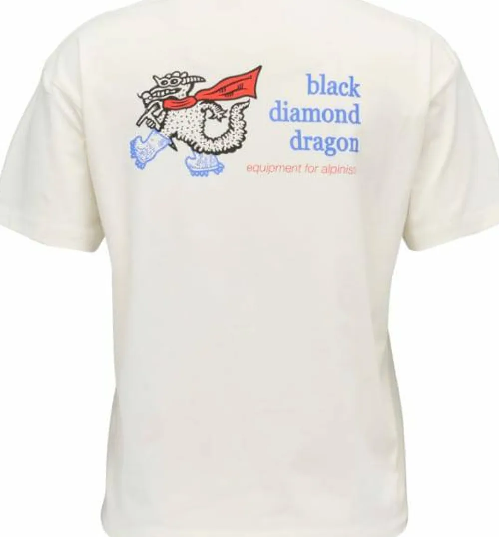 Black Diamond Women's BD Dragon Short Sleeve Tee Off White