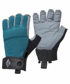 Black Diamond Women's Crag Half-Finger Gloves Raging Sea