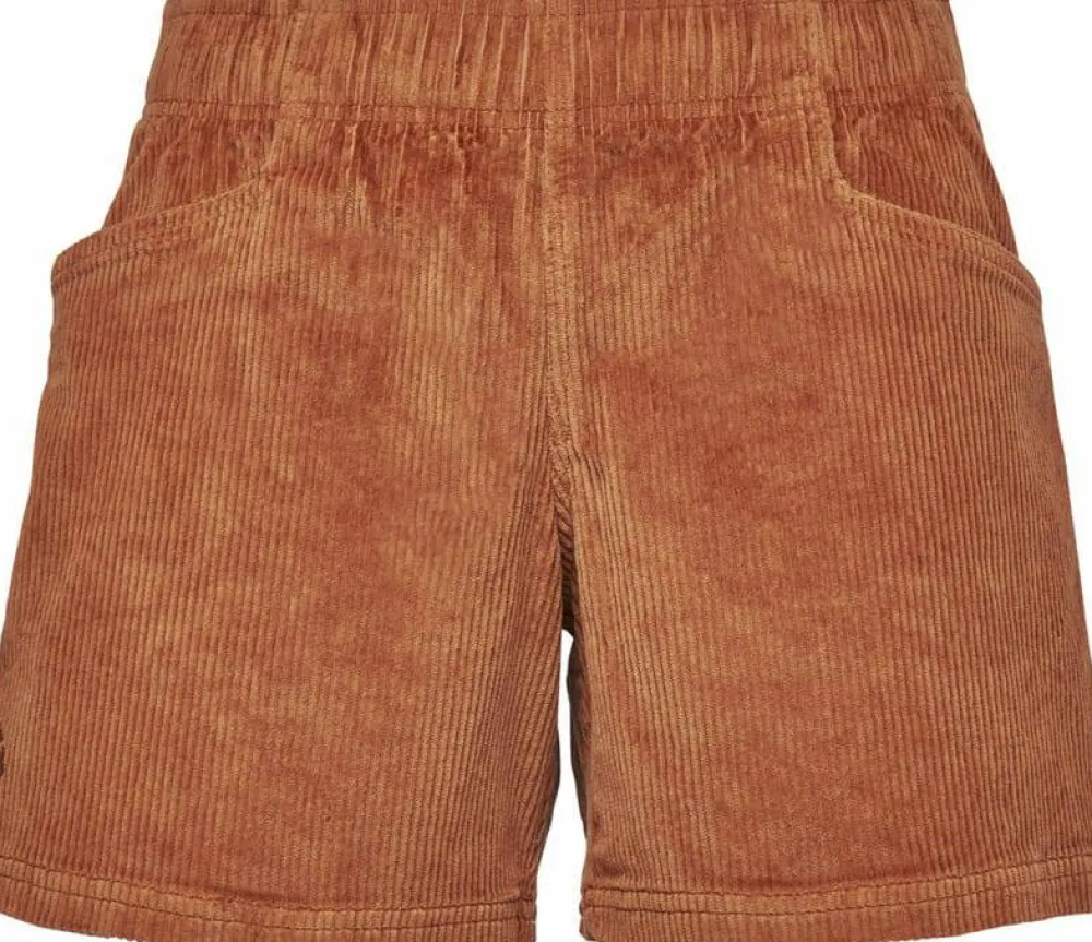 Black Diamond Women's Dirtbag Corduroy Shorts Moab Brown Clearance