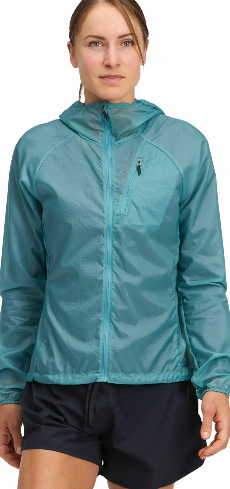 Black Diamond Women's Distance Wind Shell Glacier
