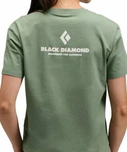 Black Diamond Women's Equipment For Alpinist Ss Tee Laurel Green Clearance