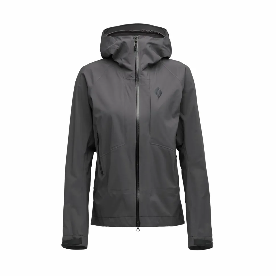Black Diamond Women's Highline Stretch Shell Anthracite