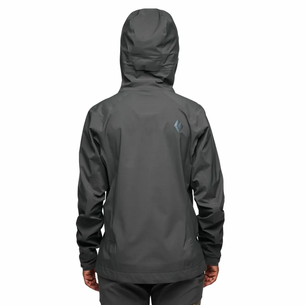 Black Diamond Women's Highline Stretch Shell Anthracite