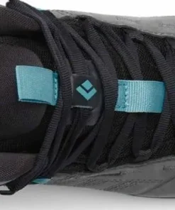 Black Diamond Women's Misson Leather Mid WP Steel Grey/Costal Blue