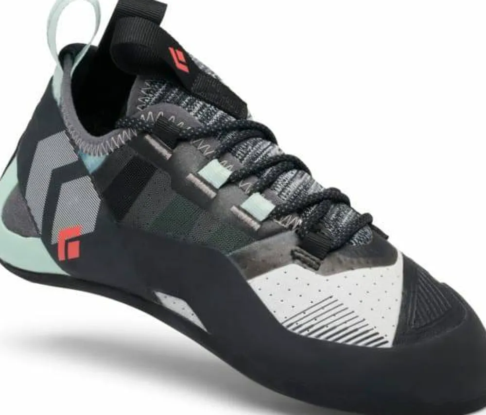 Black Diamond Women's Momentum Lace Climbing Shoes Foam Green-Alloy Sale