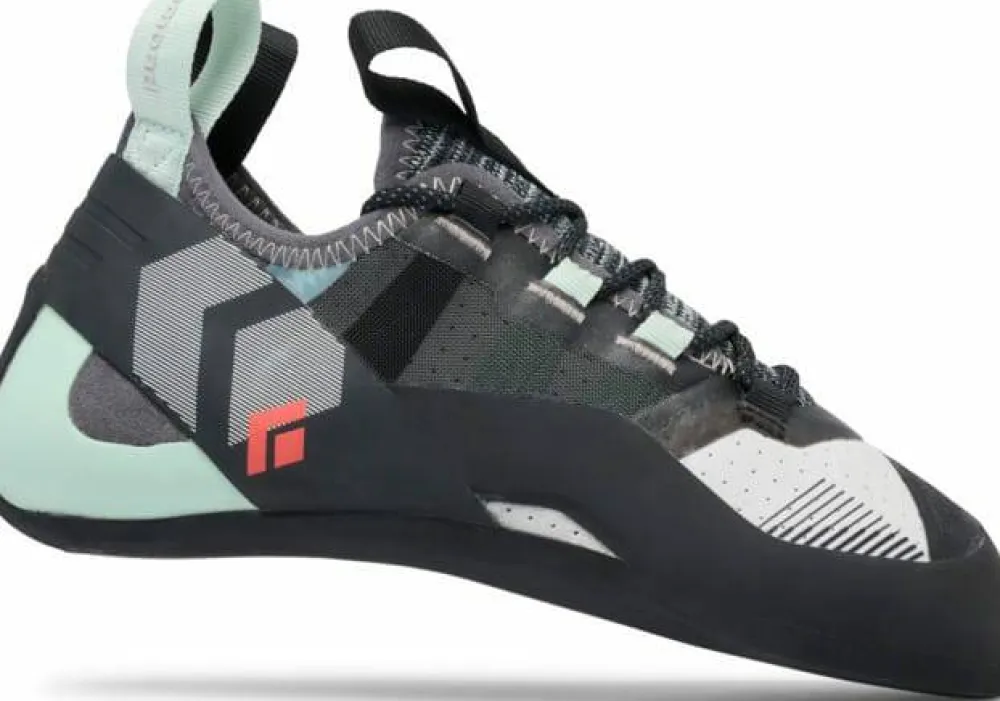 Black Diamond Women's Momentum Lace Climbing Shoes Foam Green-Alloy Sale