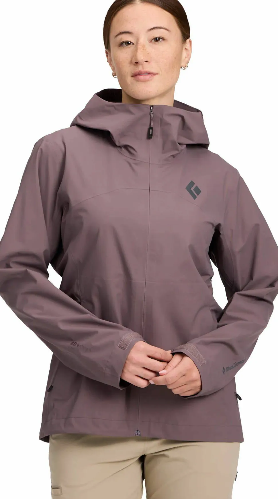 Black Diamond Women's Strataline Stretch Shell Dark Mauve