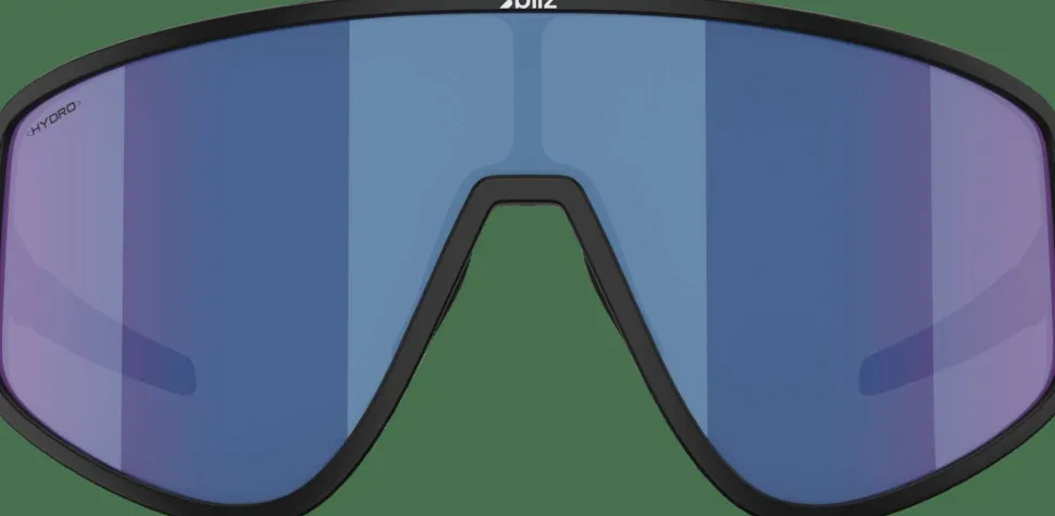 Bliz A004 Matte Black/Blue Mirror