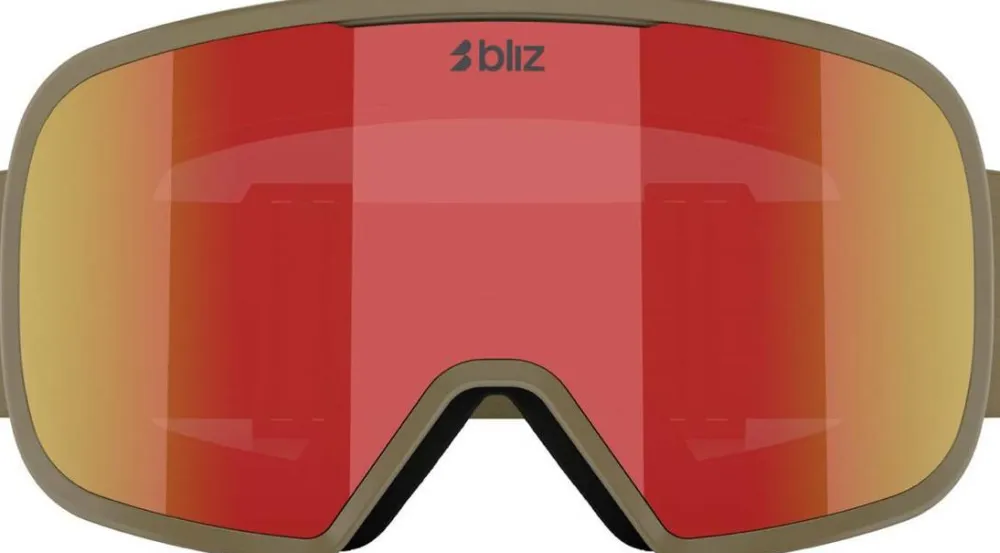 Online G002 Matte Camo Green/Brown W Red Multi Glasögon & Kikare|Skidor