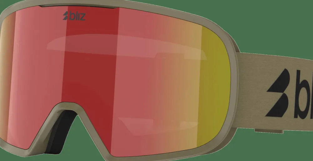 Online G002 Matte Camo Green/Brown W Red Multi Glasögon & Kikare|Skidor