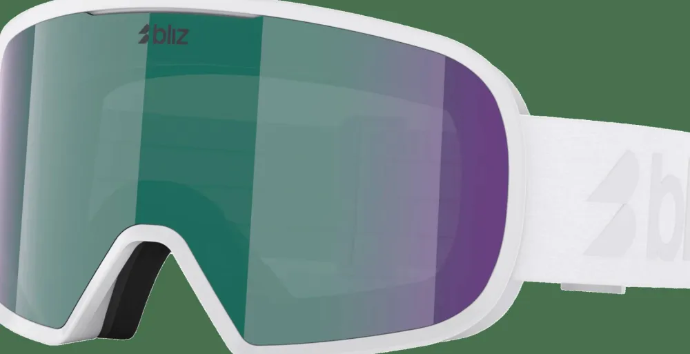 Bliz G002s Matte White/Brown W Green Multi Sale
