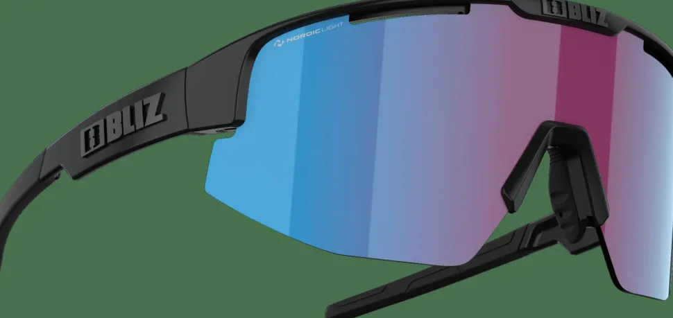 Bliz Matrix Nordic Light Matte Black/Rose Violet Blue