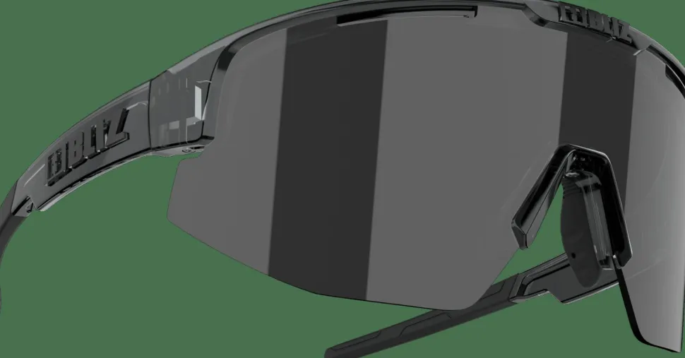 Bliz Matrix Small Crystal Black/Smoke W Silver Mirror